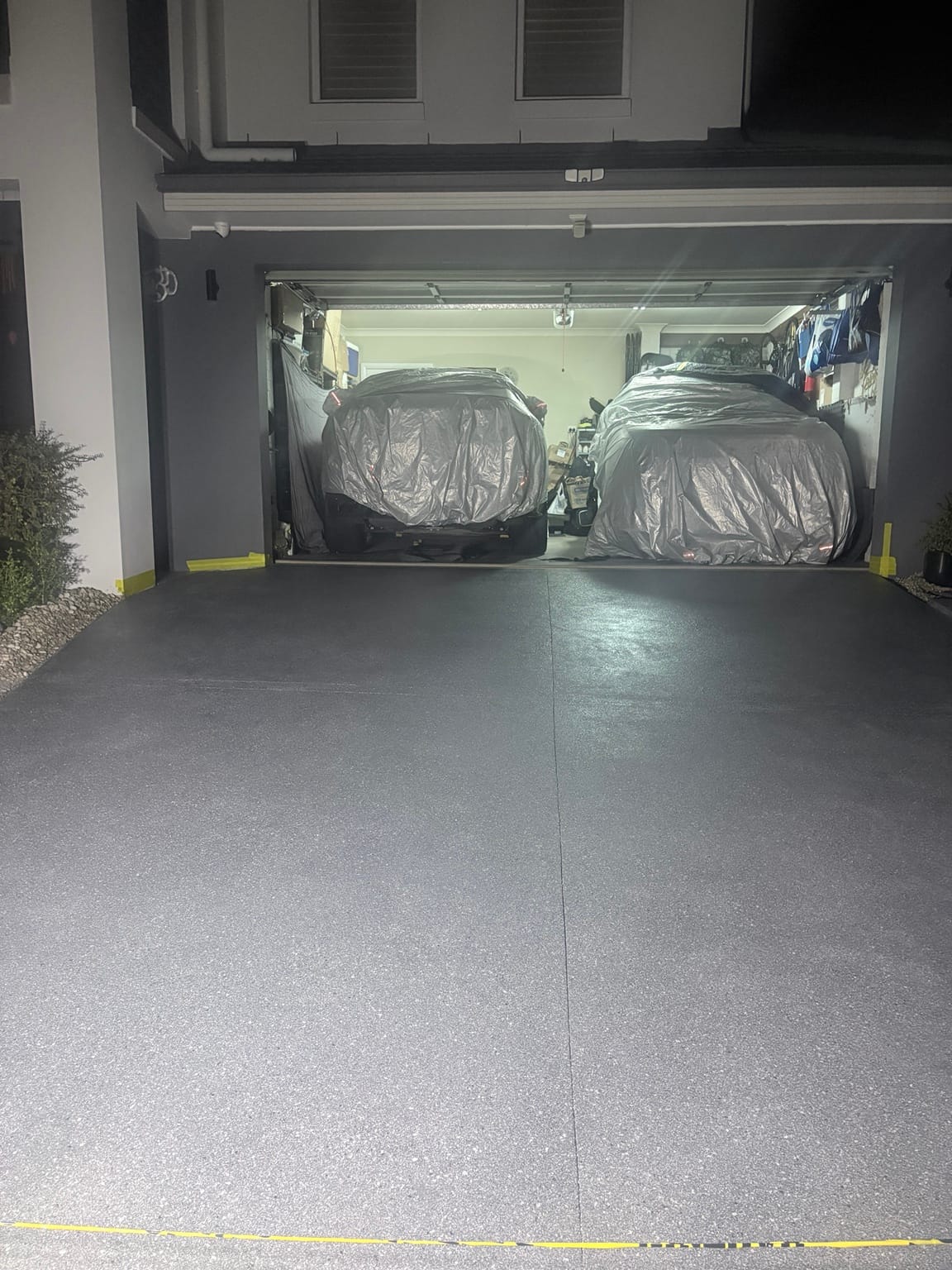 Same Lidcombe driveway after DaniCrete epoxy coating