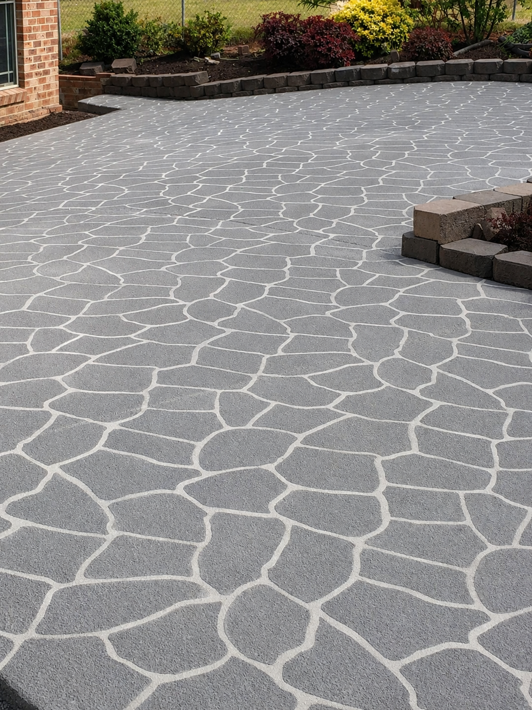 Stencil Spray Crete Design
