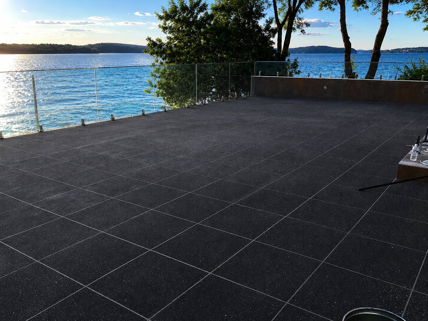 Masking Tape Spray Crete After